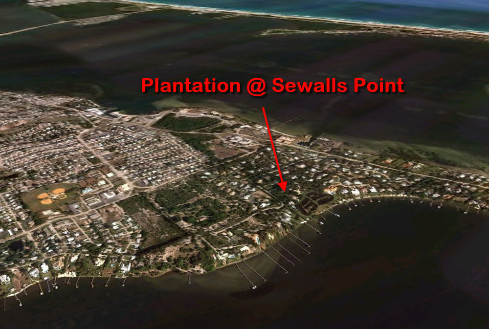 Aerial of the Plantation at Sewalls Point