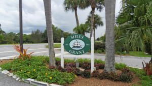 Entrance to Miles Grant