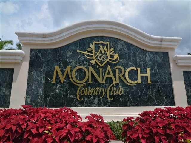 entrance to the Monarch Country Club