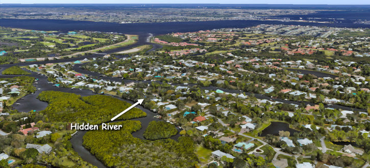 Hidden River in Palm City Florida