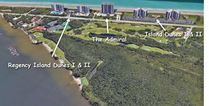 Island Dunes condos on Hutchinson Island in Jensen Beach Florida