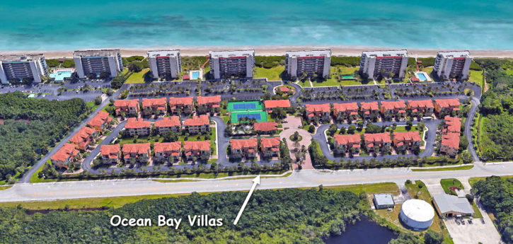 Ocean Bay Villas on Hutchinson Island in Jensen Beach Florida