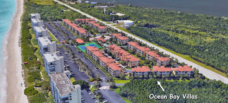Ocean Bay Villas on Hutchinson Island in Jensen Beach Florida