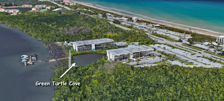 Green Turtle Cove condos on Hutchinson Island in Jensen Beach Florida