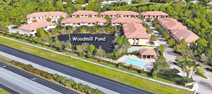 Woodmill Pond in Stuart Florida