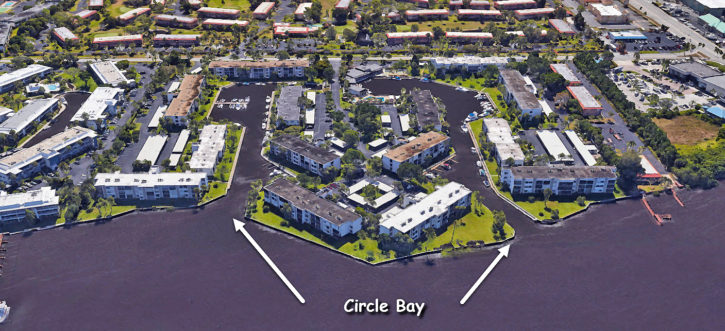 Circle Bay in Stuart Florida