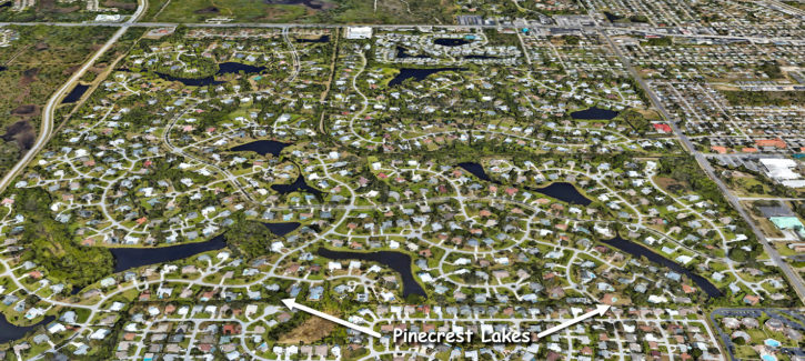 Pinecrest Lakes in Jensen Beach Florida